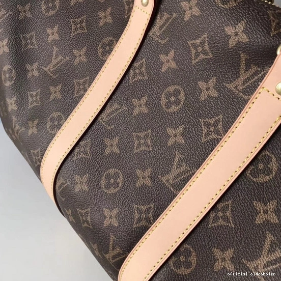 Official oldcobbler KEEPALL VUITTON BANDOULIÈRE 45 LOUIS  0817